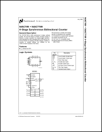Click here to download 54ACT169L Datasheet