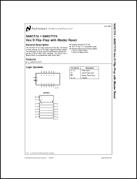 Click here to download 54AC174 Datasheet