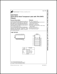 Click here to download 54ACTQ533F Datasheet