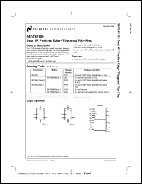 Click here to download 54F109FM Datasheet