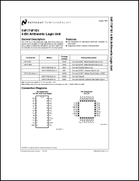 Click here to download 54F181LM Datasheet