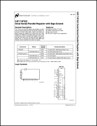 Click here to download 74F322 Datasheet