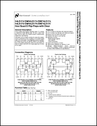 Click here to download DM54LS174J Datasheet