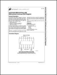 Click here to download 54LS194A Datasheet