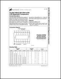 Click here to download 7485 Datasheet