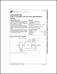 Click here to download ADC0844 Datasheet