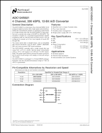 Click here to download ADC124S021EVAL Datasheet