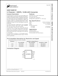 Click here to download ADC084S051 Datasheet