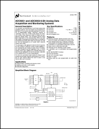 Click here to download ADC0851CIV Datasheet