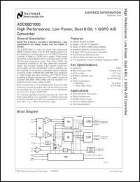 Click here to download ADC08D1000 Datasheet