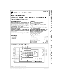 Click here to download ADC10158CIN Datasheet