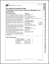 Click here to download ADC10461 Datasheet