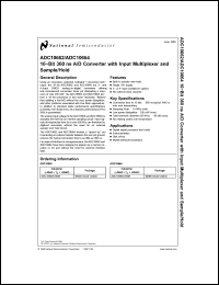 Click here to download ADC10664 Datasheet