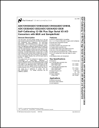 Click here to download ADC12H032 Datasheet