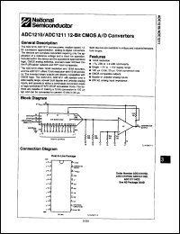 Click here to download ADC1211 Datasheet