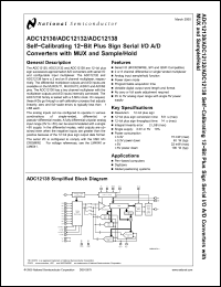 Click here to download ADC12132 Datasheet
