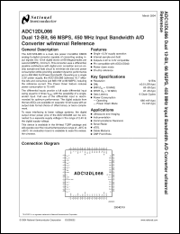 Click here to download ADC12DL066 Datasheet