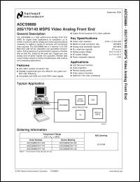Click here to download ADCS9888 Datasheet