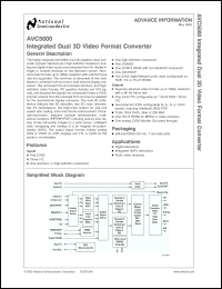 Click here to download AVC5000 Datasheet