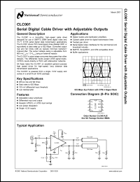 Click here to download CLC001 Datasheet