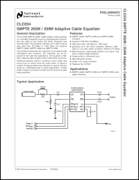 Click here to download CLC034 Datasheet