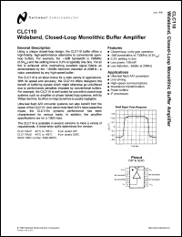 Click here to download CLC110AM Datasheet
