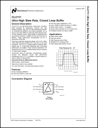 Click here to download CLC111ALC Datasheet