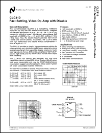 Click here to download CLC410 Datasheet