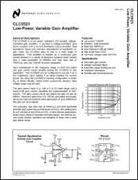 Click here to download CLC5523I Datasheet