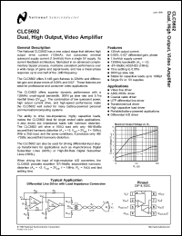 Click here to download CLC5602 Datasheet