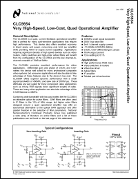 Click here to download CLC5654 Datasheet