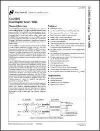 Click here to download CLC5903SM Datasheet