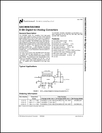 Click here to download DAC0802 Datasheet