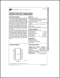 Click here to download DAC0854 Datasheet