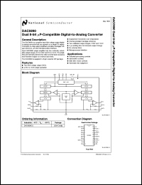Click here to download DAC0890 Datasheet
