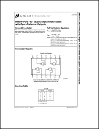 Click here to download DM5401 Datasheet
