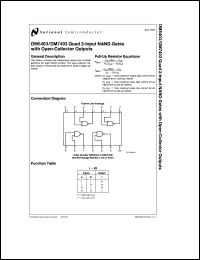 Click here to download DM5403J Datasheet