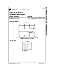 Click here to download DM5420J Datasheet