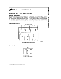 Click here to download DM54367W Datasheet