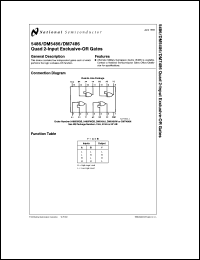 Click here to download DM5486 Datasheet