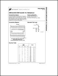 Click here to download DM54LS450 Datasheet