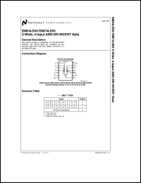 Click here to download DM54LS55 Datasheet