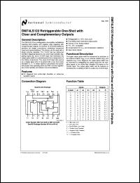 Click here to download DM74LS122 Datasheet