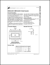 Click here to download DM74LS461 Datasheet