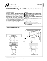 Click here to download DP83223 Datasheet