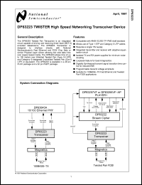 Click here to download DP83223VBE Datasheet