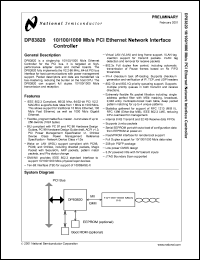Click here to download DP83820 Datasheet