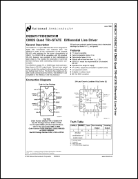 Click here to download DS26C31MW/883 Datasheet