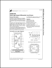 Click here to download DS26F31MW/883 Datasheet