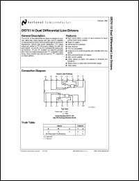 Click here to download DS75114N Datasheet